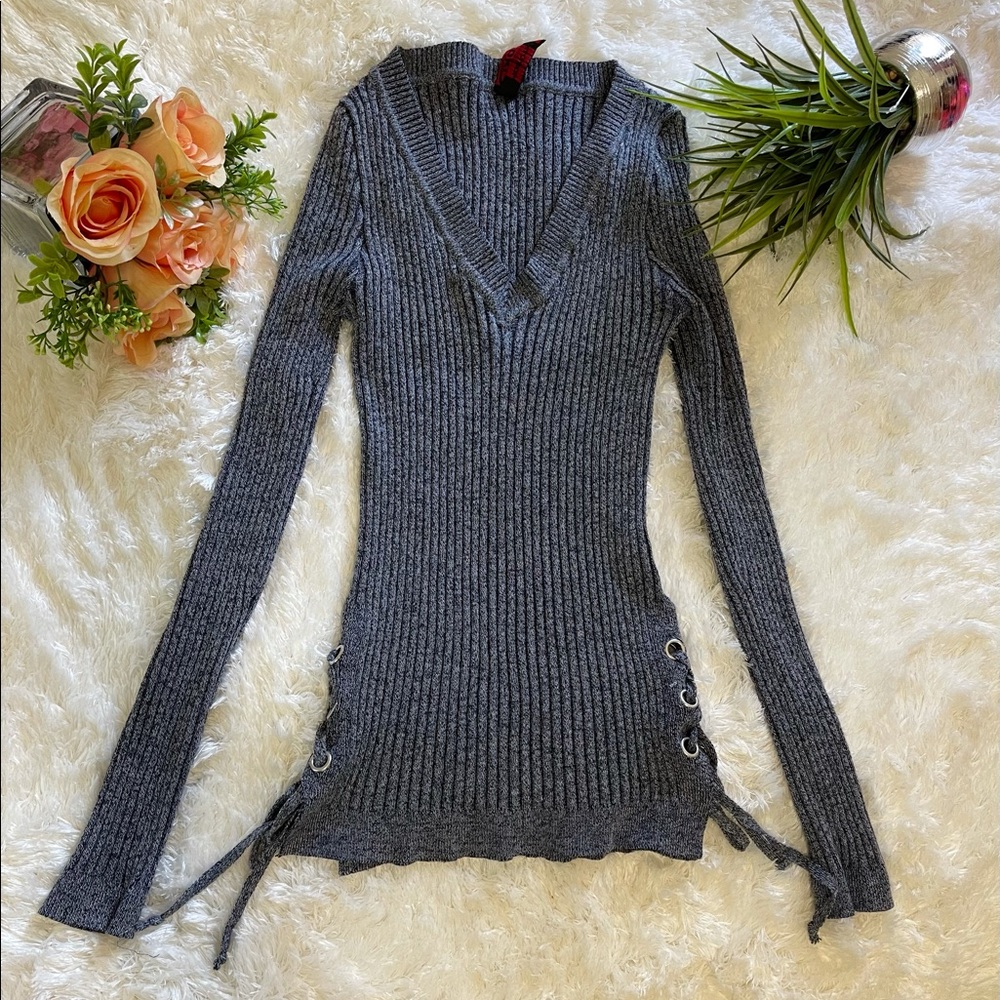 YOKI women’s top / Sweater / Midium/ Gray